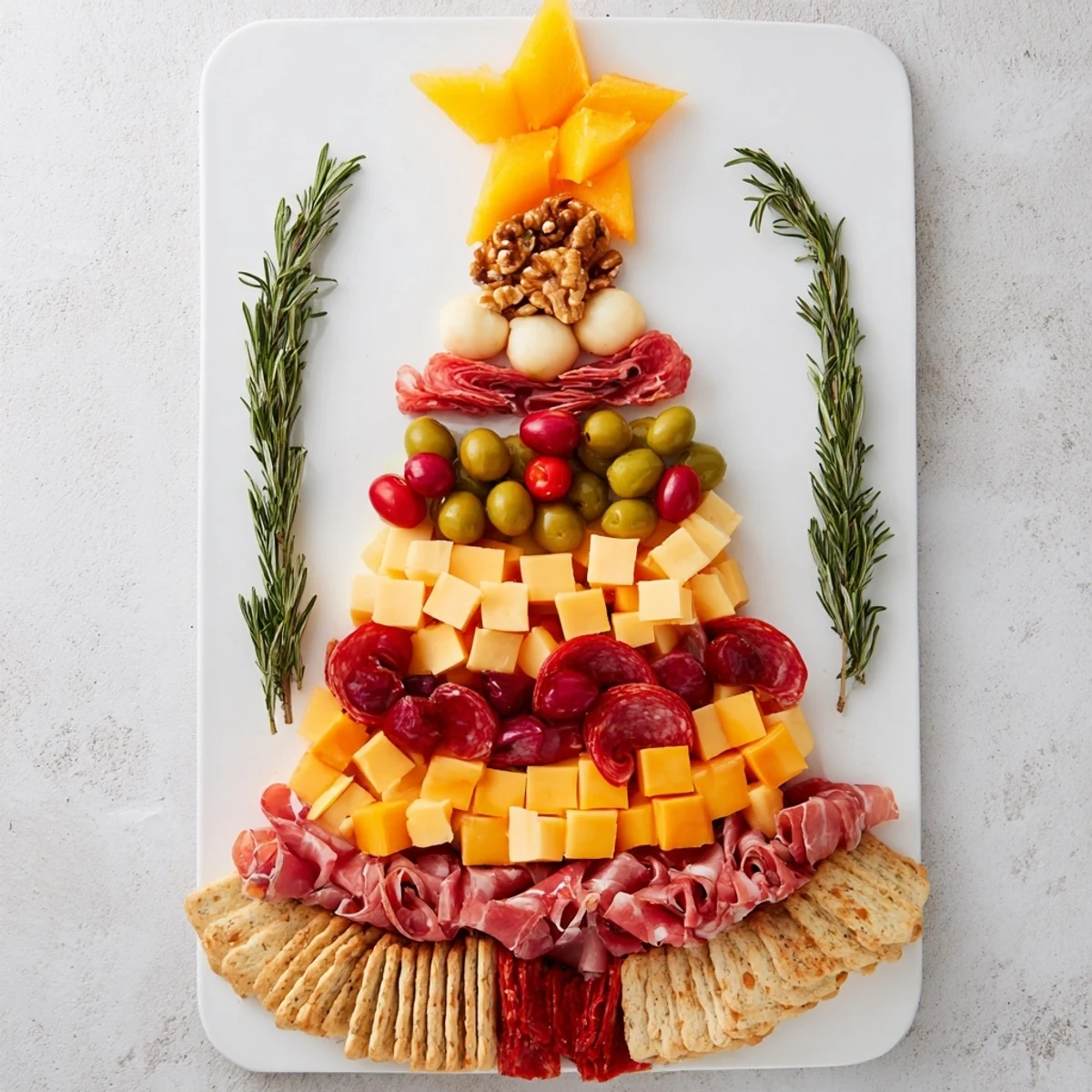 Christmas Tree Charcuterie Board