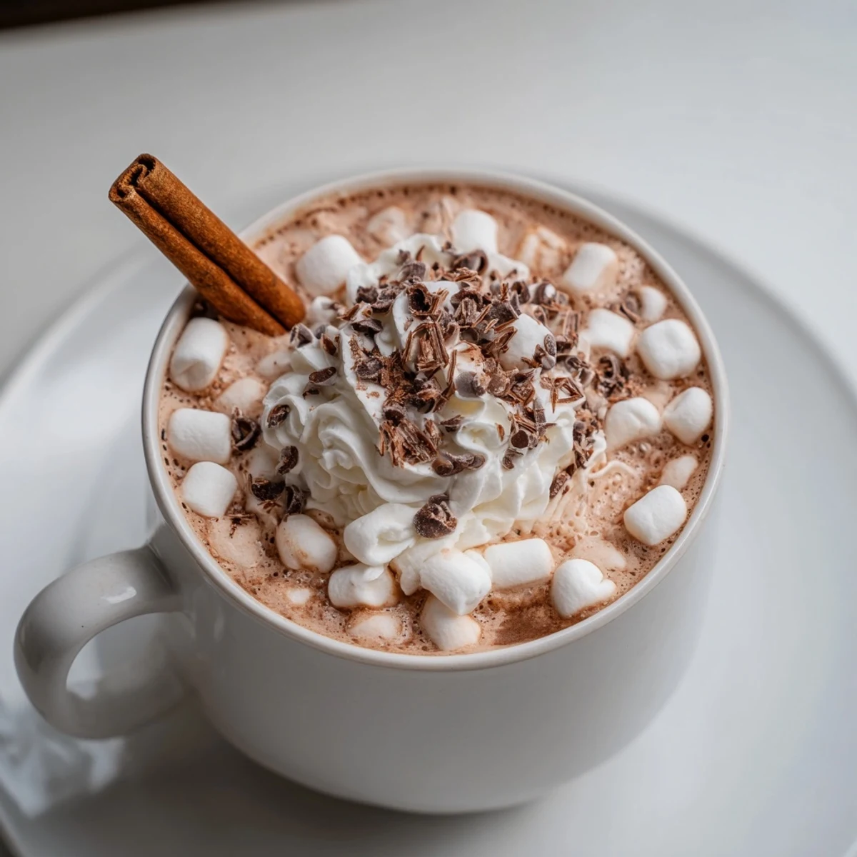 This inviting Cozy Bear Hot Cocoa Board showcases a whimsical spread of sweet dippers and creamy cocoa delights.