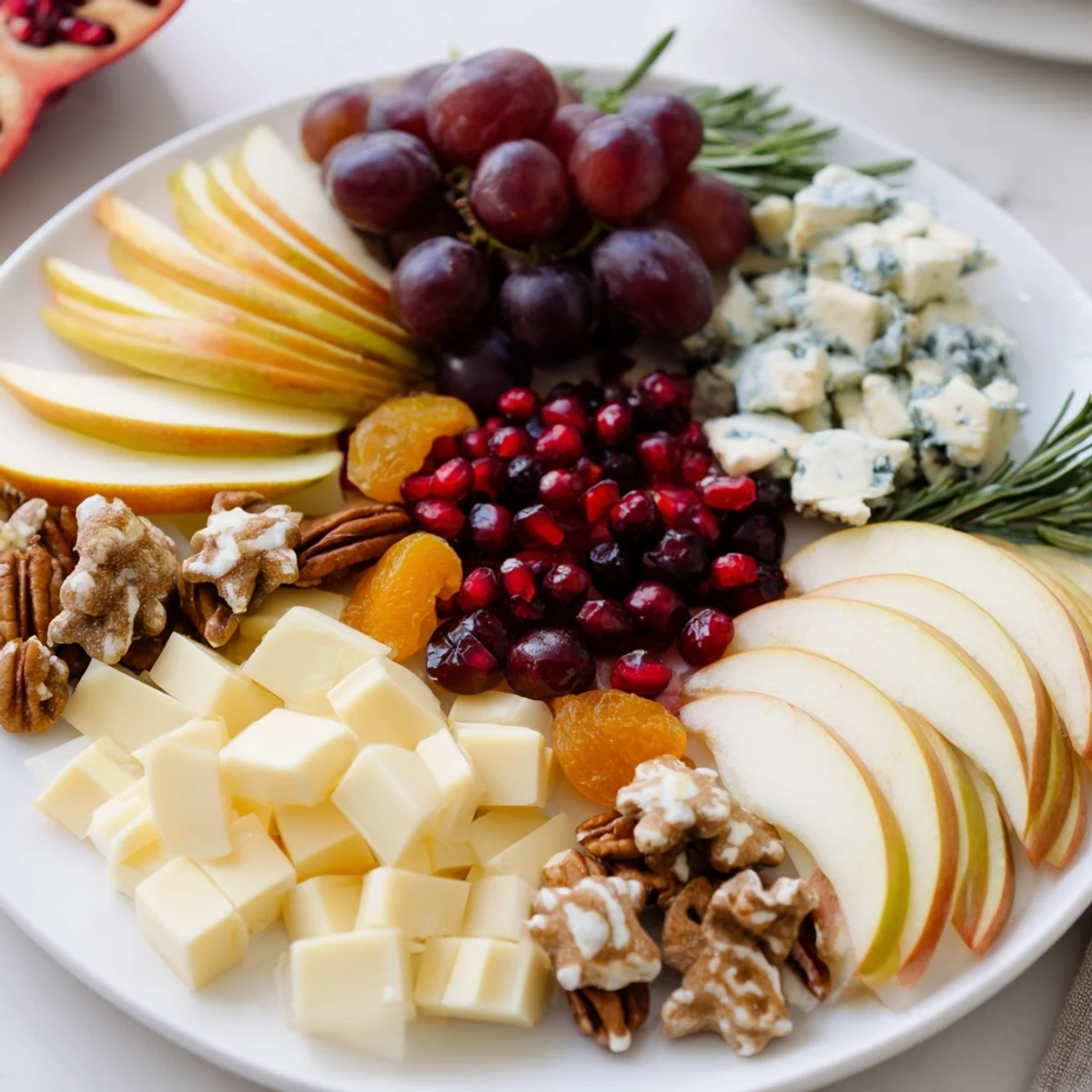 Winter Wonderland Snack Board