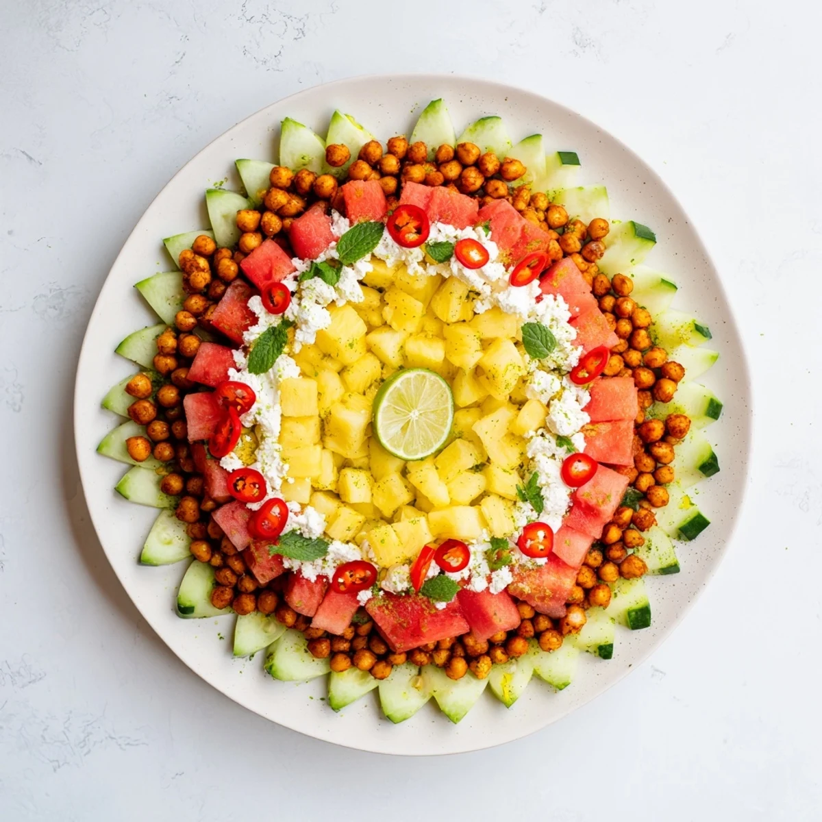 Concentric Rings of Flavor