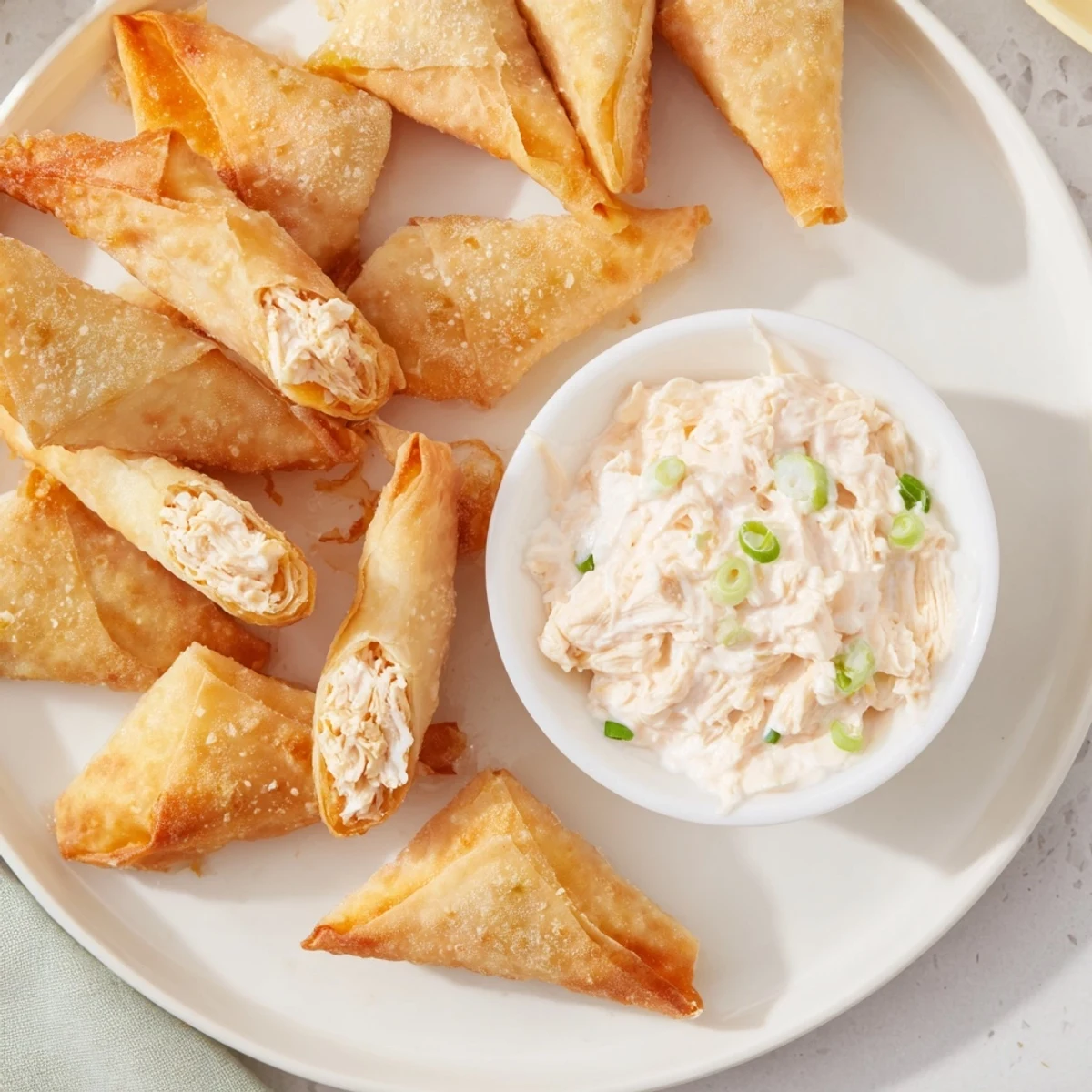 Air Fryer Lumpia Chips Dip