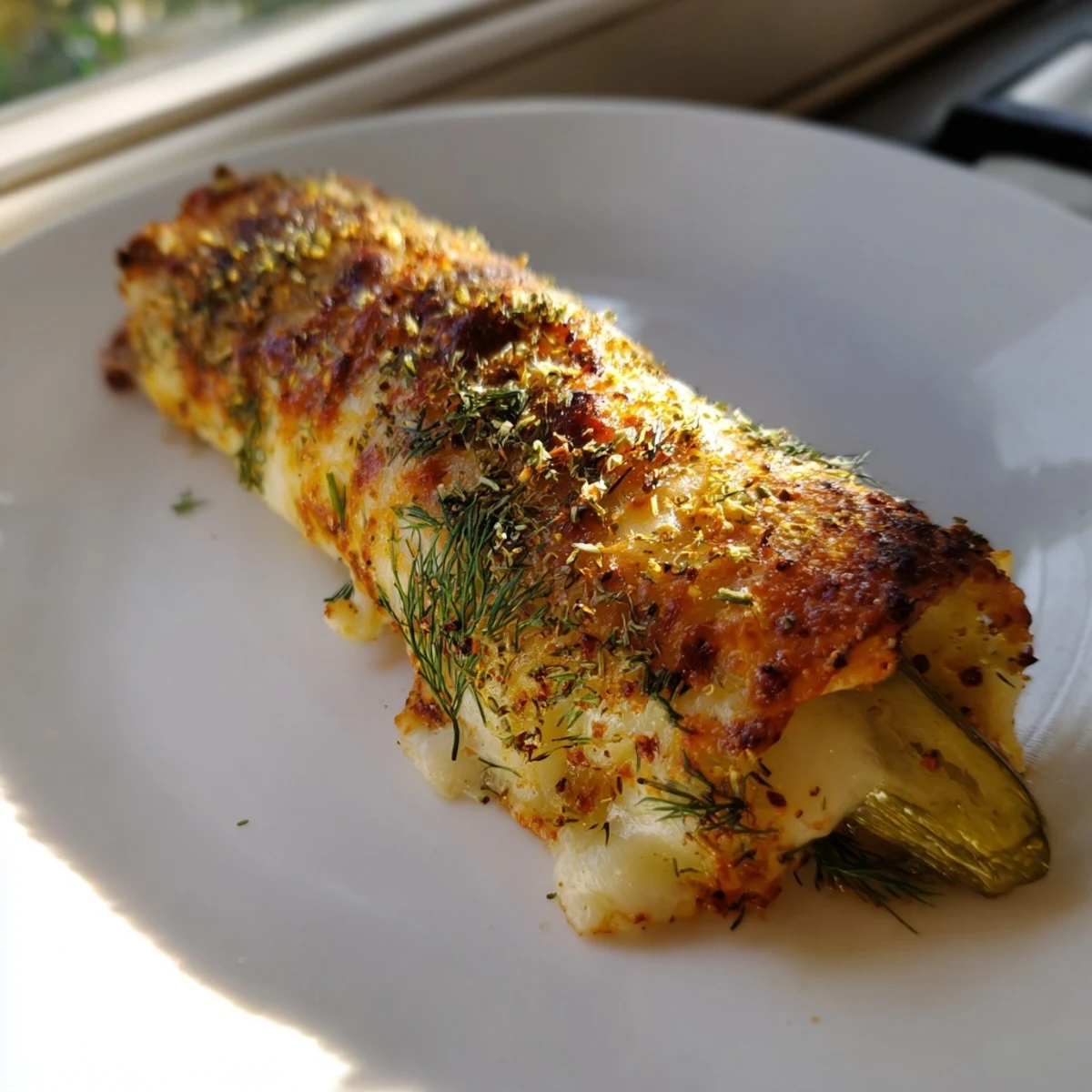 Warm, gooey cheese encircles a crisp, dill pickle for easy and savory snack, pickle rolls.