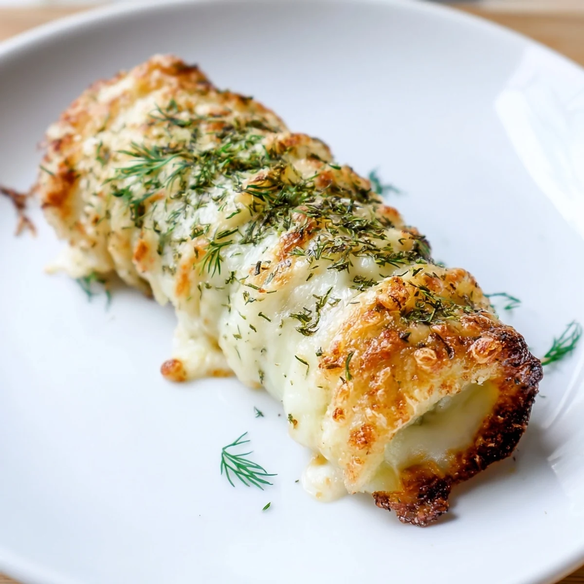 Golden, melted cheese wraps around tangy pickle spears in these delicious pickle rolls.