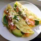 Blender Egg Crepe Wrap