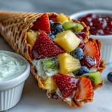 Summer Party Fruit Cones