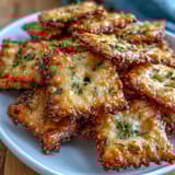 Ranch Sourdough Cheddar Crackers