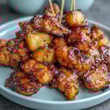 Air Fryer Chicken Pineapple Bites