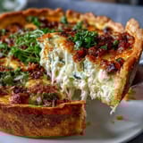Spring Brunch Quiche Leeks