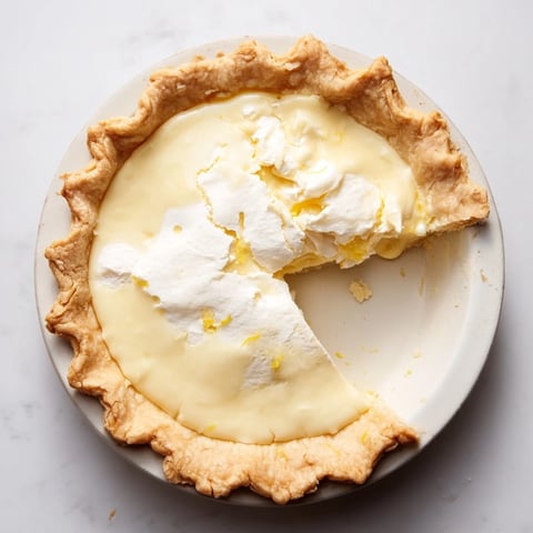 Golden-crusted Water Pie with a creamy, jiggly center, perfect for a simple dessert anytime.