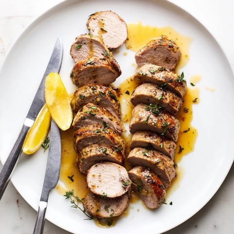 Lemon Thyme Pork Tenderloin