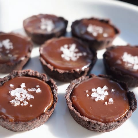 Salted Caramel Chocolate Tartlets
