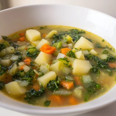 Vegetarian Potato Kale Soup
