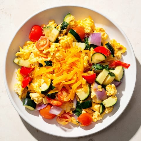 Egg Veggie Sheet Scramble