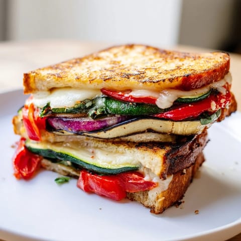 Sheet-Pan Roasted Veggie Caprese