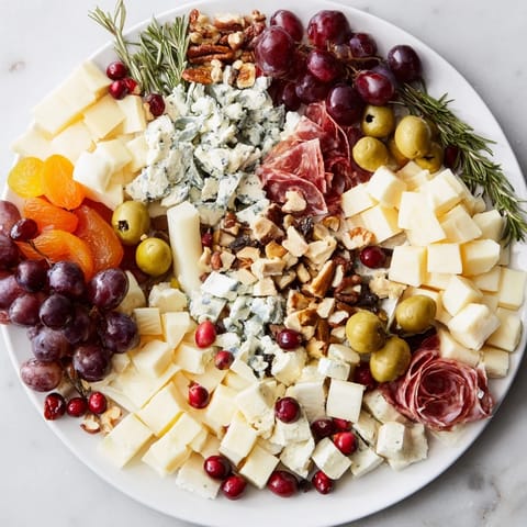 Holiday Wreath Cheese Platter