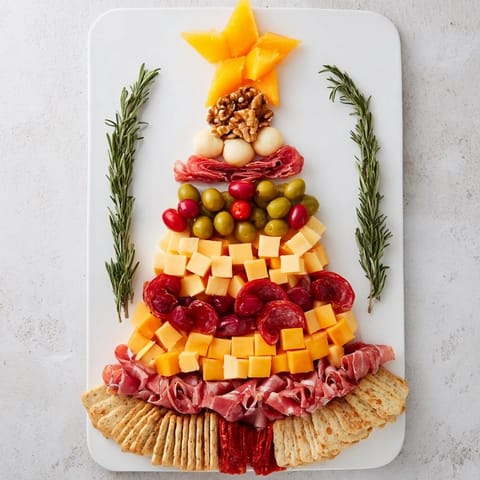 Christmas Tree Charcuterie Board