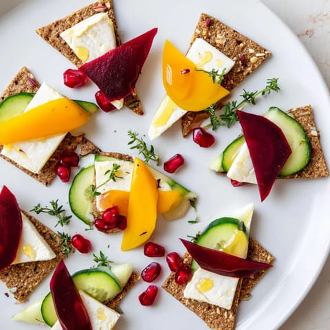 Tessellation Triangle Appetizer Board