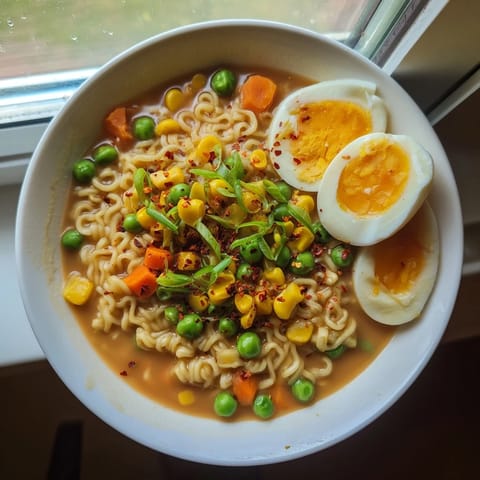 Ramen frozen peas upgrade
