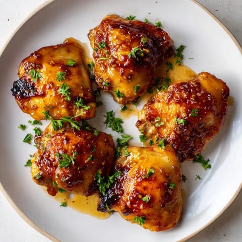 Delectable Jam in Coffee Glazed Chicken offering a savory-sweet aroma, perfectly cooked and caramelized.