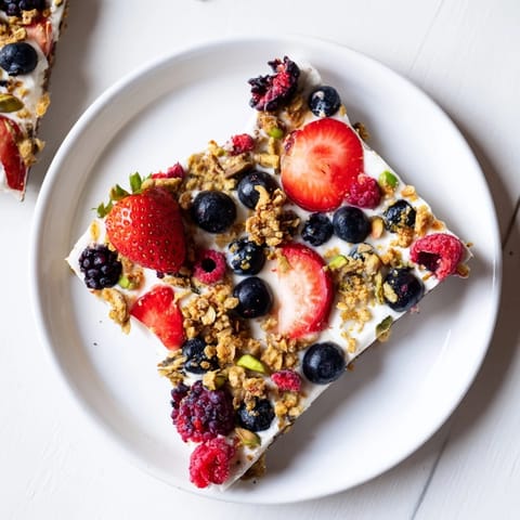 Frozen Fruit Yogurt Bark