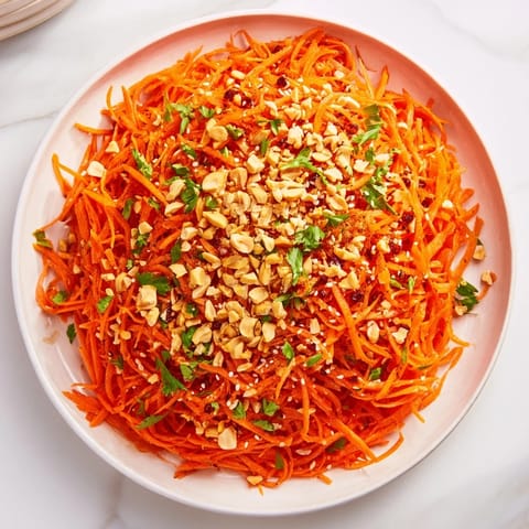 Spicy Carrot Crunch Salad