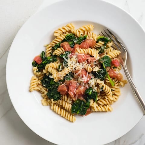 Tomato Spinach One-Pot Rotini