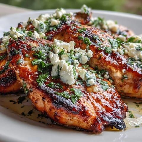 Juicy Greek Chicken with Lemon and Feta plated alongside a crisp Greek salad, ready for a delicious dinner. 
