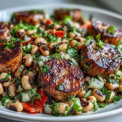 Hoppin John Style Black-Eyed Pea Salad