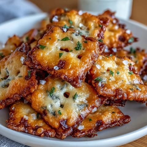Golden, crunchy homemade crackers bursting with sharp cheddar and tangy ranch seasoning, perfect for game day snacking.