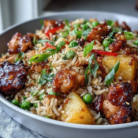 Sweet Chili Chicken Pineapple