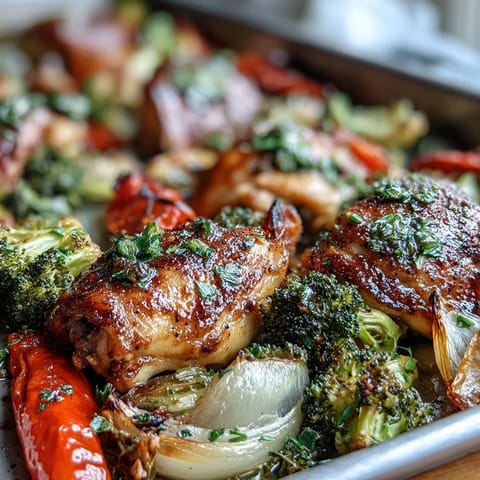 Healthy 5-Ingredient Sheet Pan