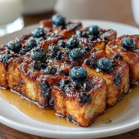 Lemon Blueberry Sourdough Toast