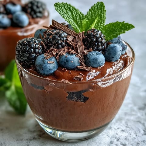 Cottage Cheese Chocolate Mousse