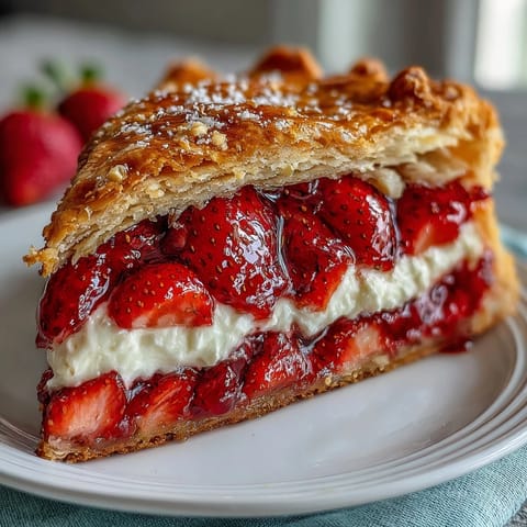 Easy Fresh Strawberry Galette