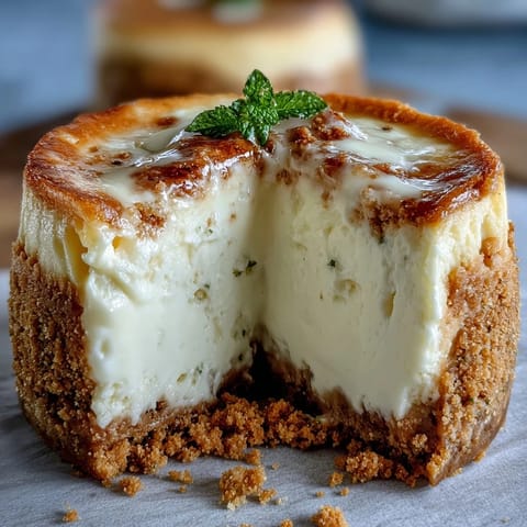 Creamy lemon cheesecake layered in jars with a buttery graham cracker crust, topped with bright lemon curd and fresh berries.