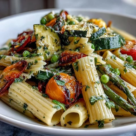 Spring Pasta Primavera Veggies