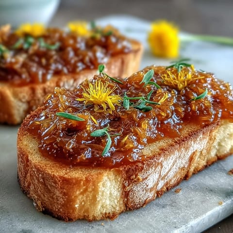 Dandelion Jelly Honey Floral #463