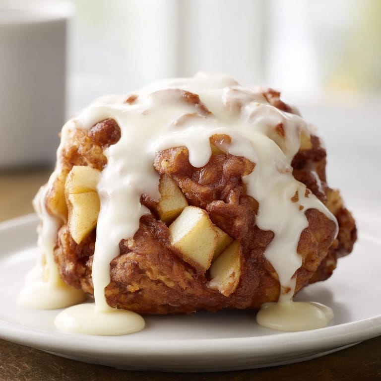 Fluffy, flavorful apple fritters with tender apple chunks offer a delightful, warm, and comforting treat.