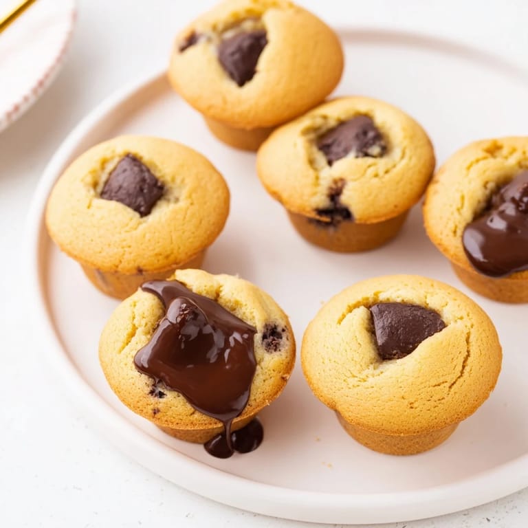 Imagine the soft texture of air fryer gooey cookie cups, a perfect dessert with melty chocolate.