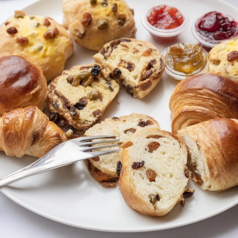 This Christmas Brunch Gift Box 2025 features an assortment of treats, from brioche to smoked salmon, packaged for gifting.