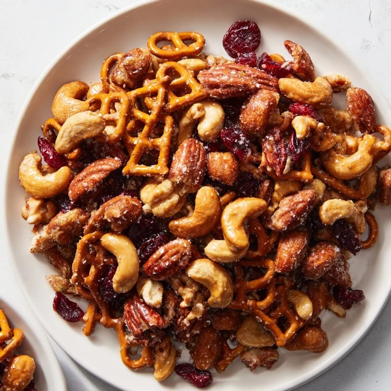 Enjoy a delicious bowl of Sweet and Salty Holiday Nut Bowl; perfectly crunchy and sweet for this season.