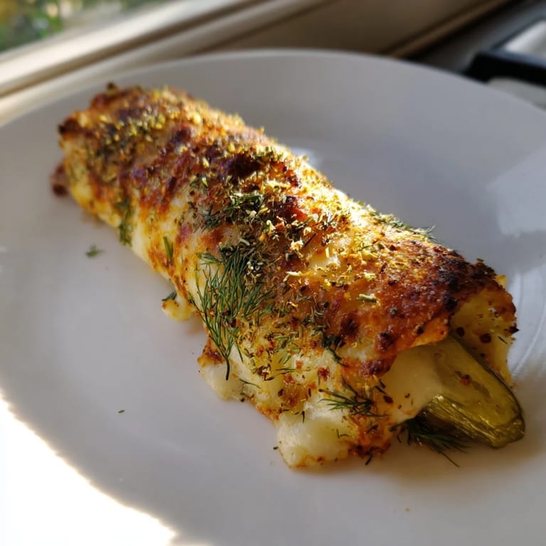 Warm, gooey cheese encircles a crisp, dill pickle for easy and savory snack, pickle rolls.