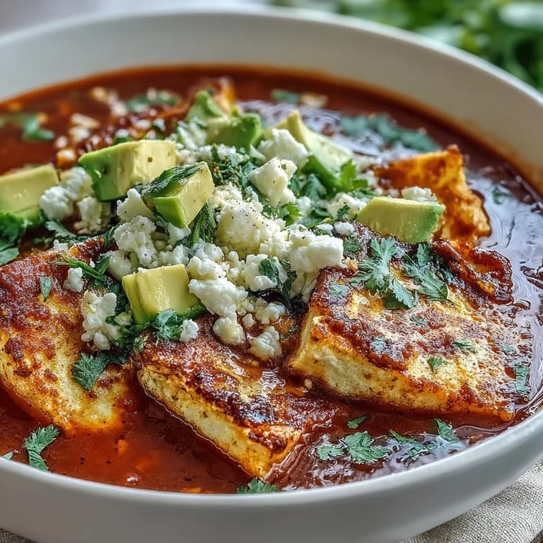 Steaming Sopa Azteca features golden tortilla strips and queso panela in a rustic bowl.