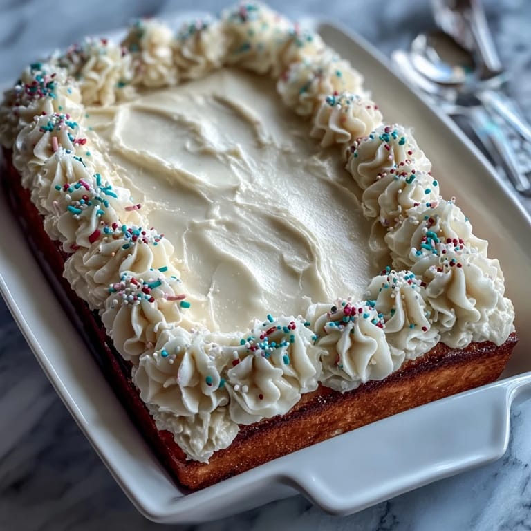 Celebrate with this moist vanilla sheet cake, elegantly frosted in buttercream and adorned with festive graduation decorations.