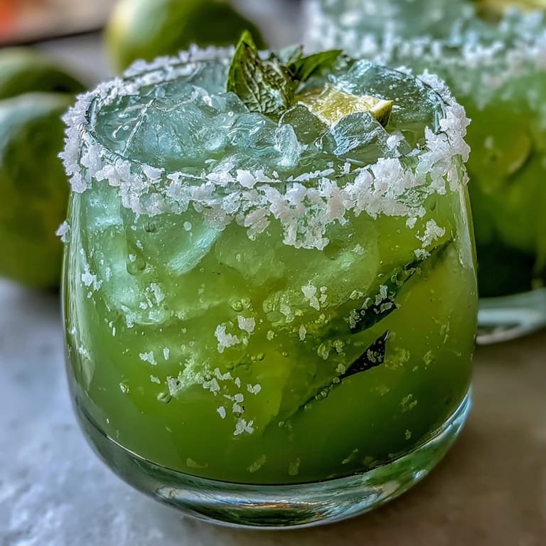 Vibrant Cinco de Mayo Margarita Mocktail with Lime and Salt Rim, featuring sparkling citrus flavors and a festive salted rim, ideal for parties.